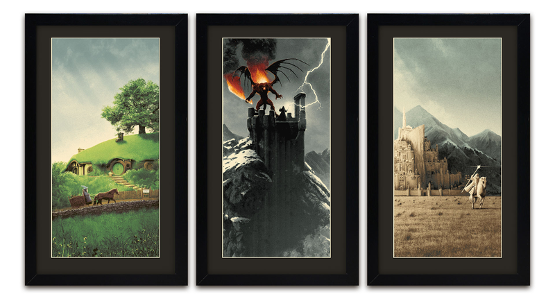Illustration for article titled Follow Gandalf's Journey in These Stunning New Lord of the Rings Posters